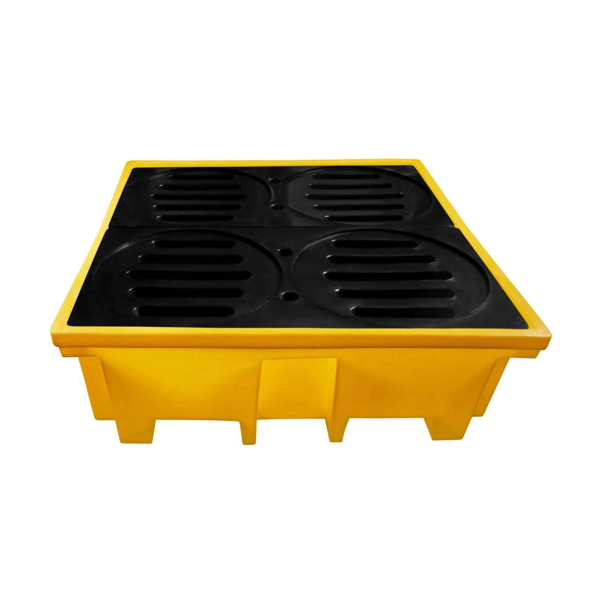 carro coletor 240 litros amarelo