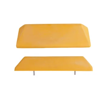 carro coletor 240 litros amarelo